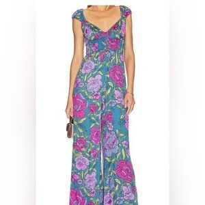 #21. NWT Free People Beautiful Rolling 
Hills Jumpsuit